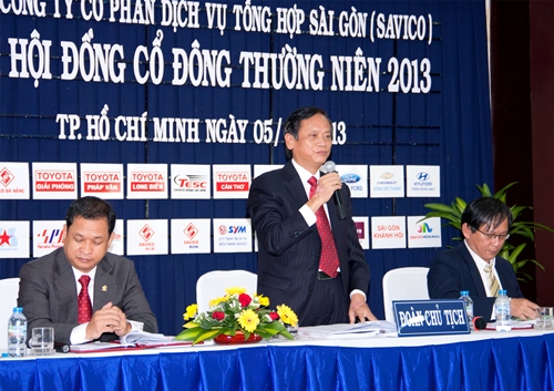 Đại hội đồng cổ đông thường niên Savico 2013 thành công tốt đẹp