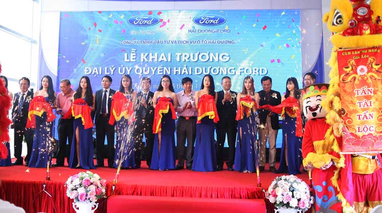 Hải Dương Ford chính thức đi vào hoạt động