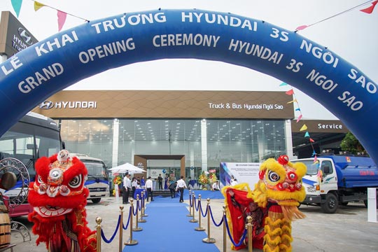 ĐẠI LÝ HYUNDAI NGÔI SAO CHÍNH THỨC KHAI TRƯƠNG (THÁNG 6/2019)