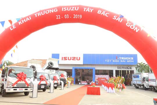 ĐẠI LÝ ISUZU TÂY BẮC SÀI GÒN CHÍNH THỨC KHAI TRƯƠNG (THÁNG 3/2019)