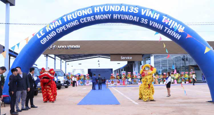 Hyundai Vĩnh Thịnh chính thức đi vào hoạt động