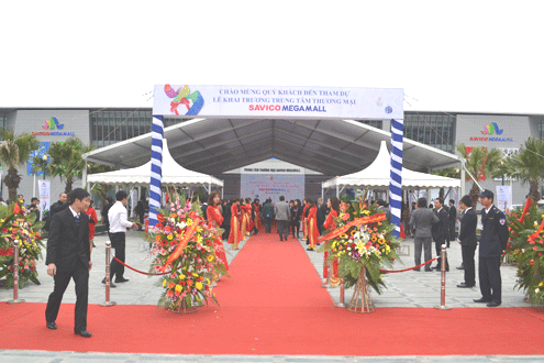  Lễ khai trương Trung tâm thương mại SAVICO MegaMall Hà Nội 