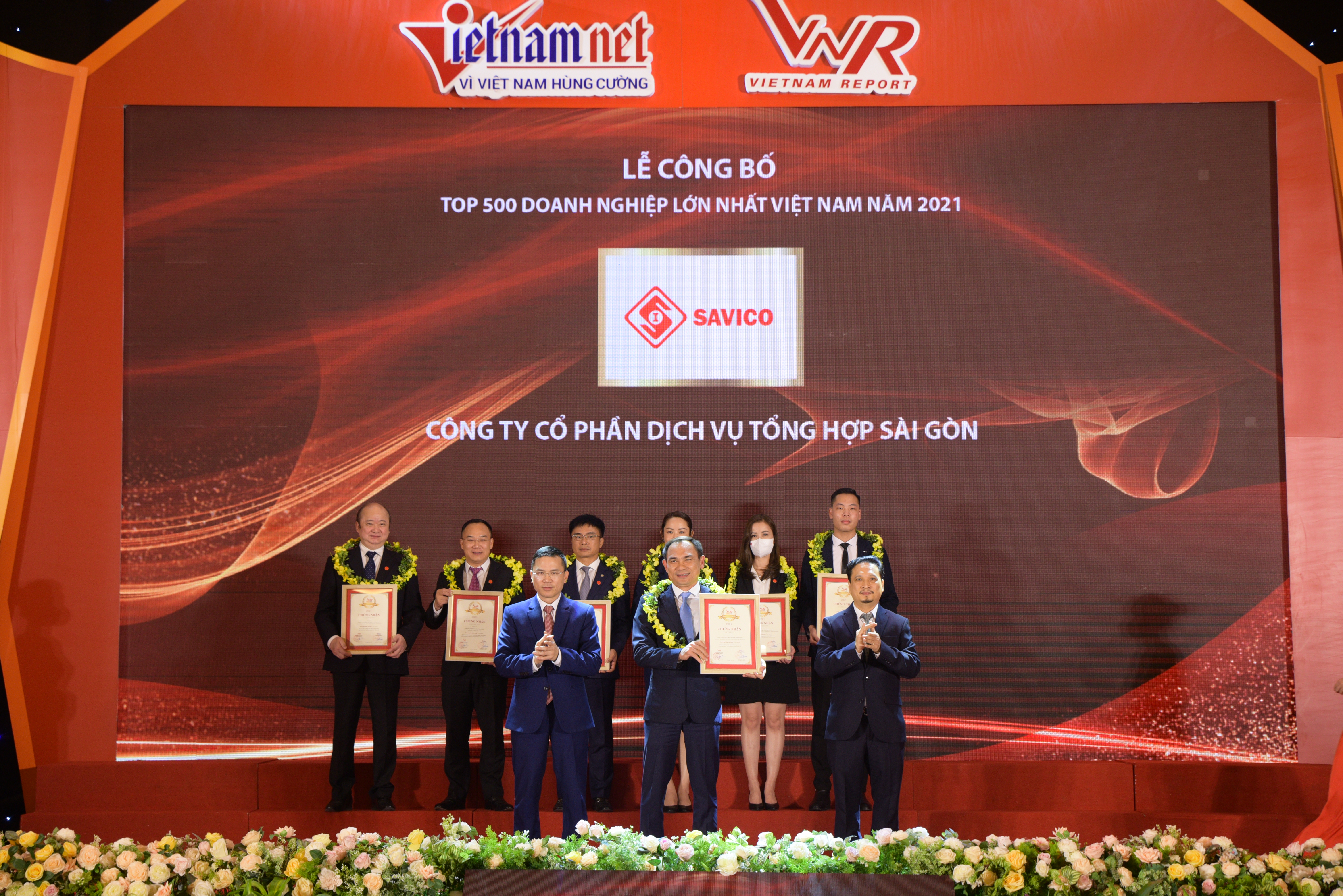 SAVICO lần thứ 14 liên tiếp nằm trong Top 500 Doanh nghiệp lớn nhất Việt Nam
